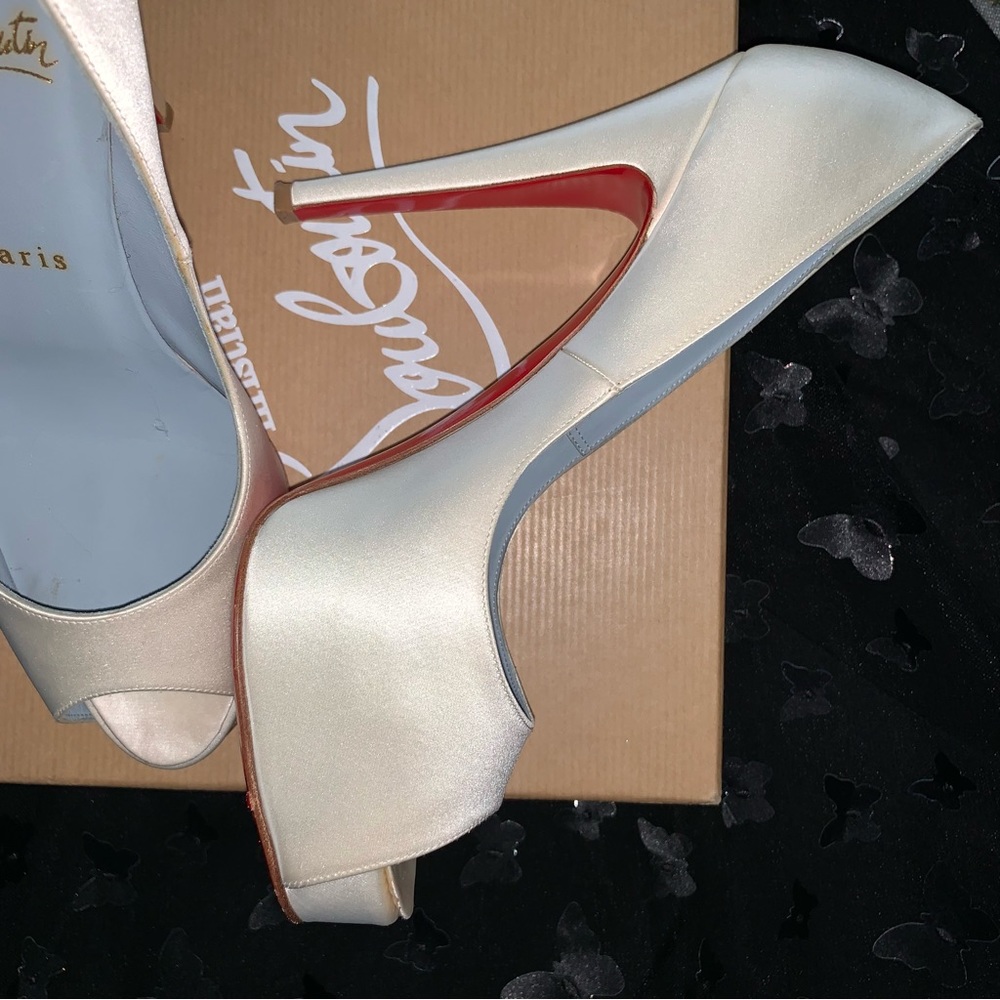 Christian Louboutin wedding Hyper Prive Satin - Picture 10 of 16